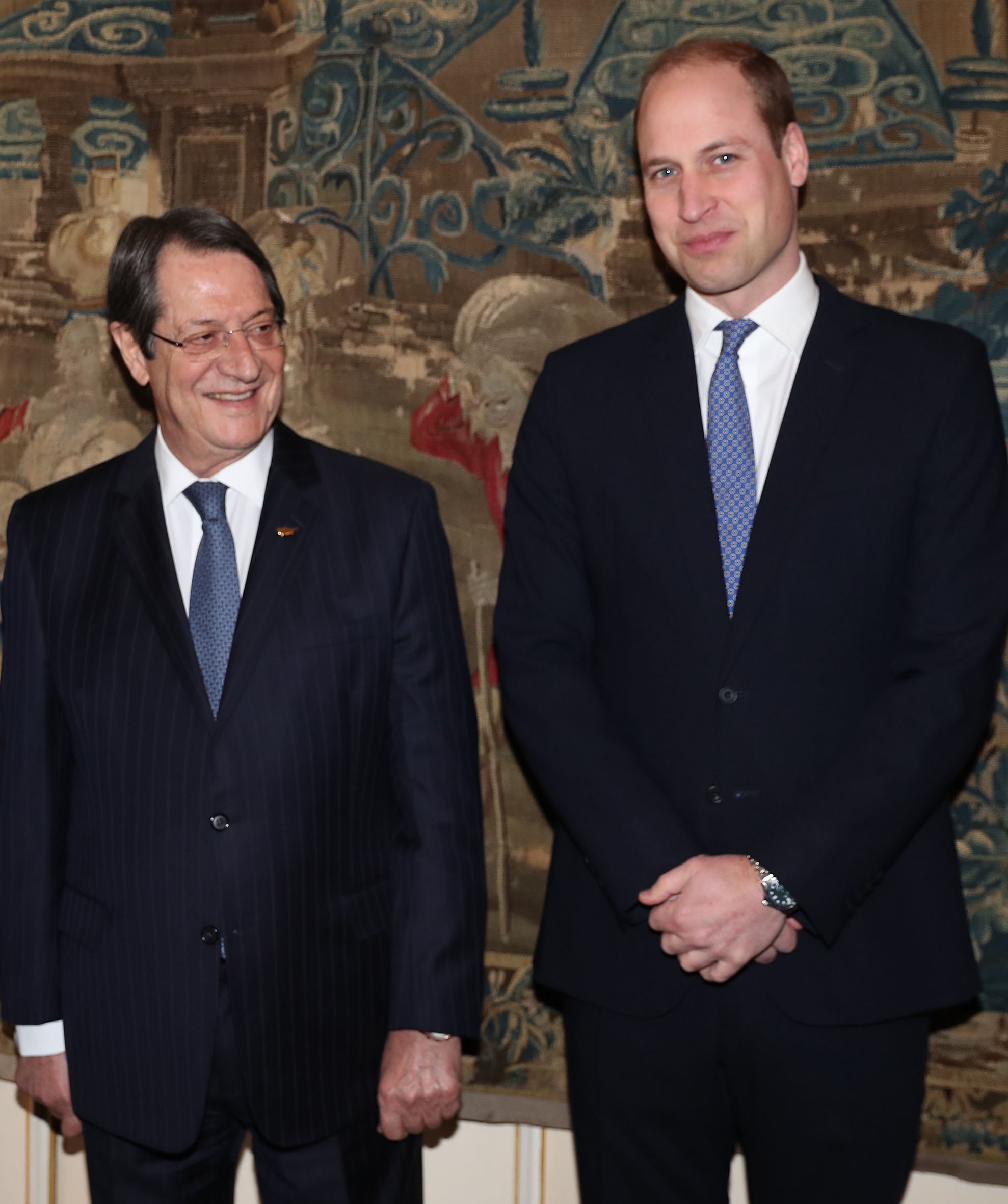 Ο Νίκος Αναστασιάδης στο Παλάτι του Buckingham (Φώτο)