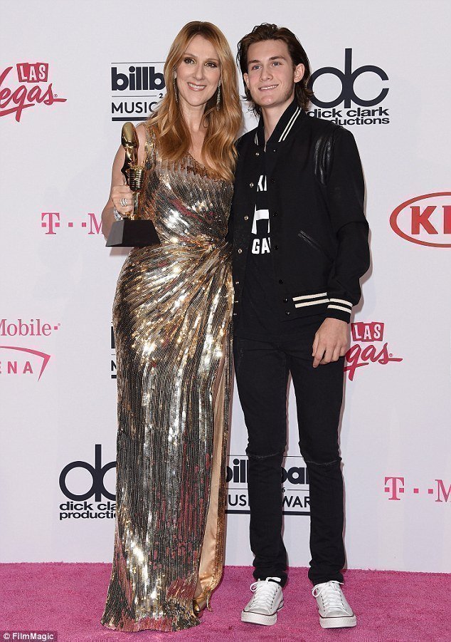 celine dion son