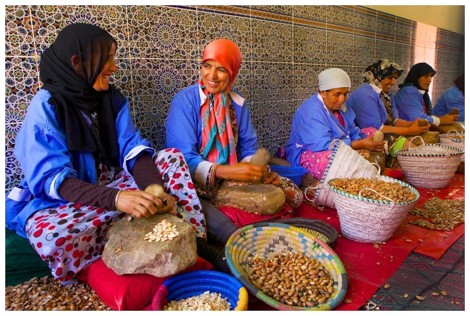 organ oil women morocco