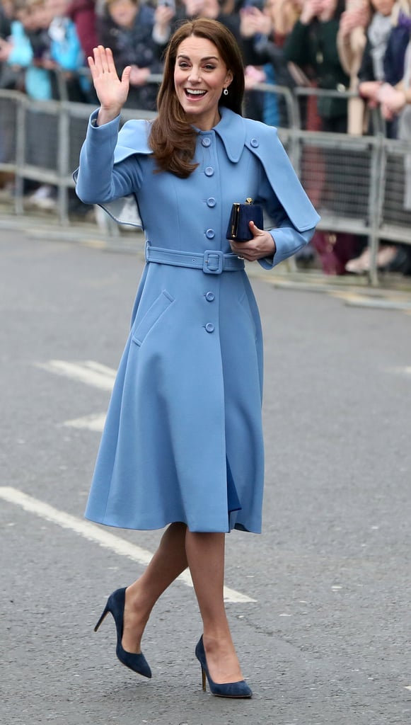 Kate Middleron Mulberry coat