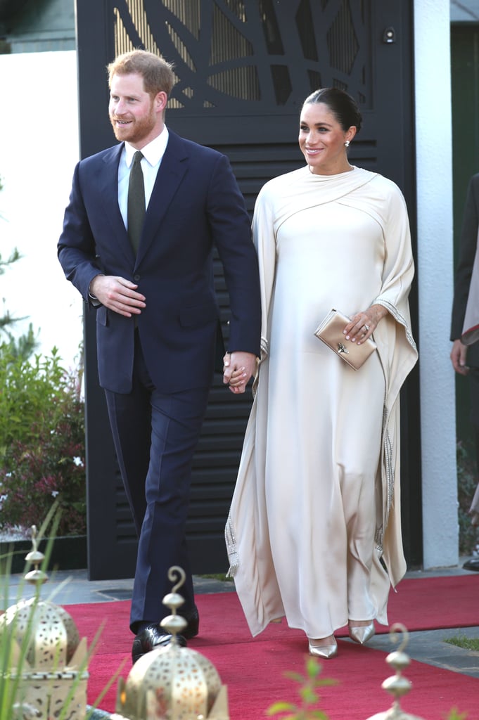 Meghan Markle Morocco looks Dior gown