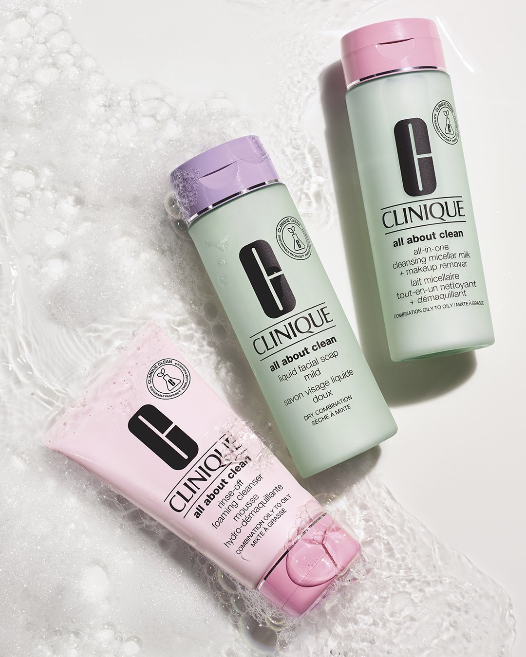 clinique cleansers