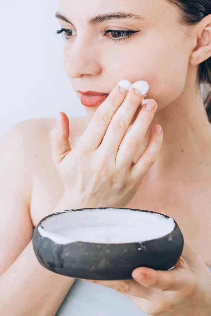 skin care, yogurt mask