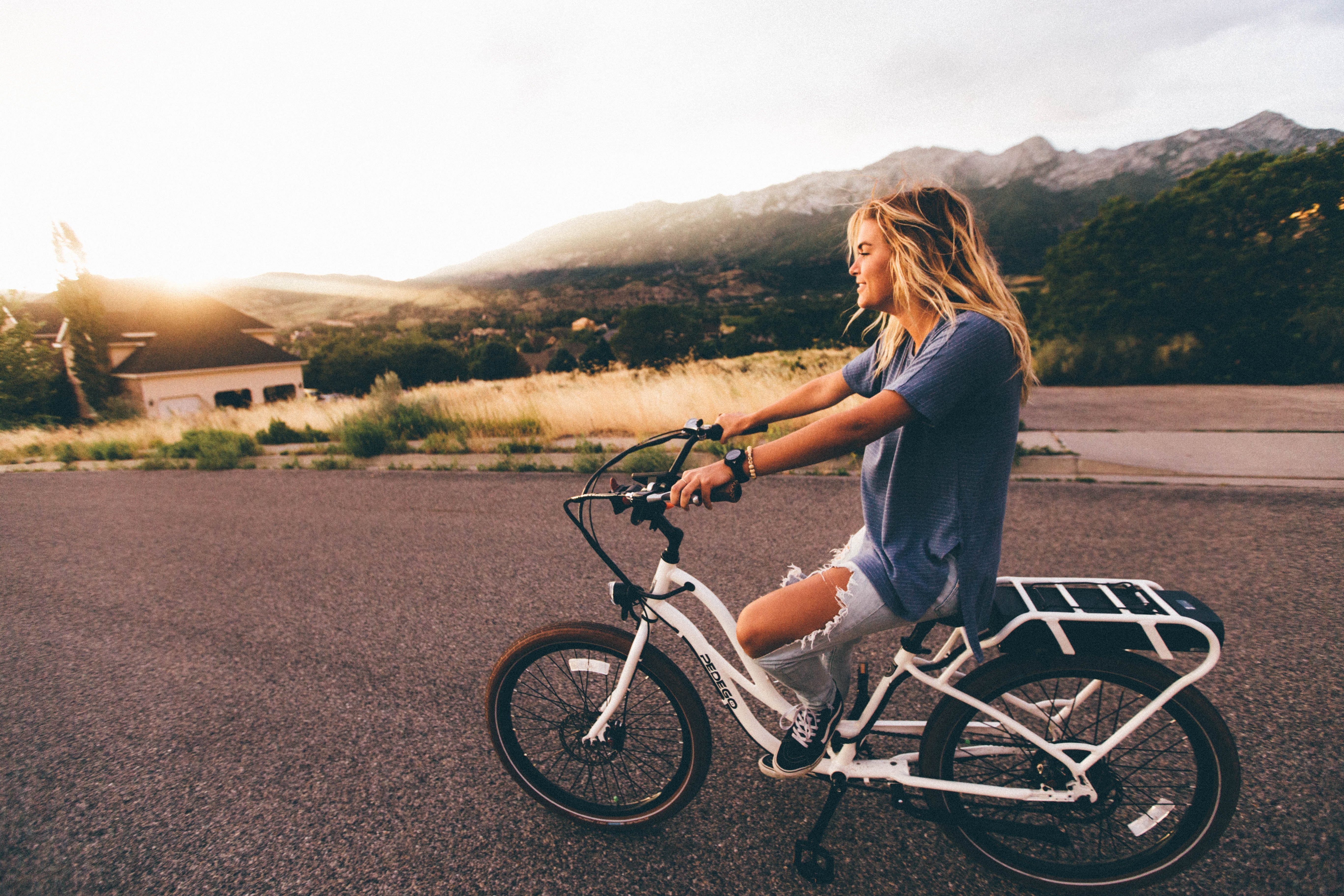 cycling in the city 