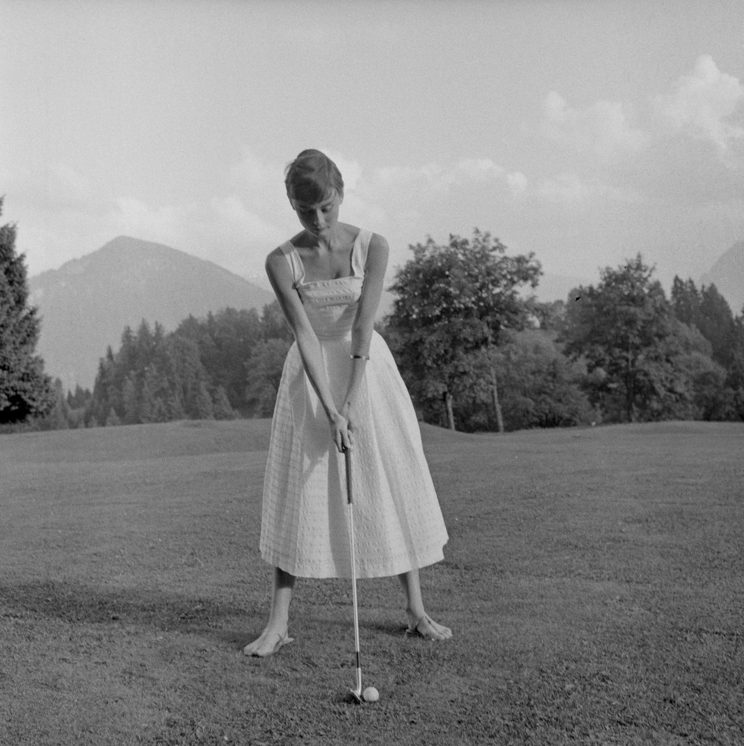 Audrey Hepburn summer dress