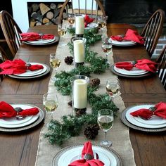 christmas table 