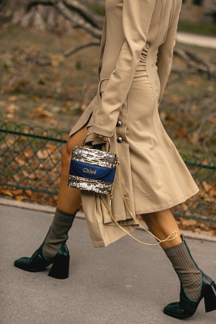 Paris street fashion bags