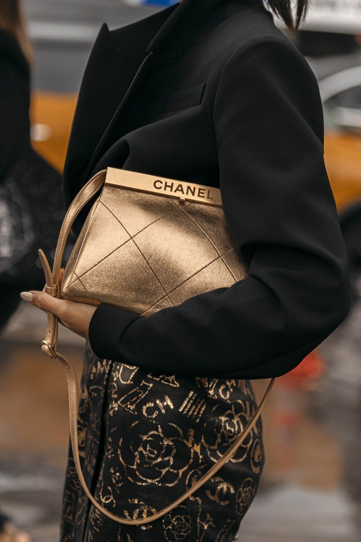 Paris street fashion bags