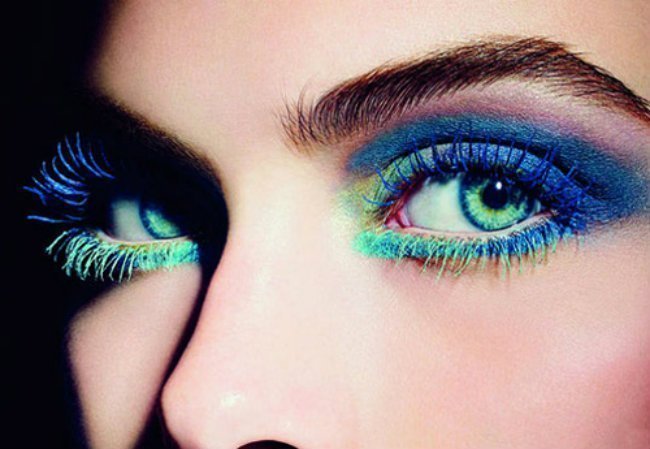 beauty, make up trends, colorfull mascaras