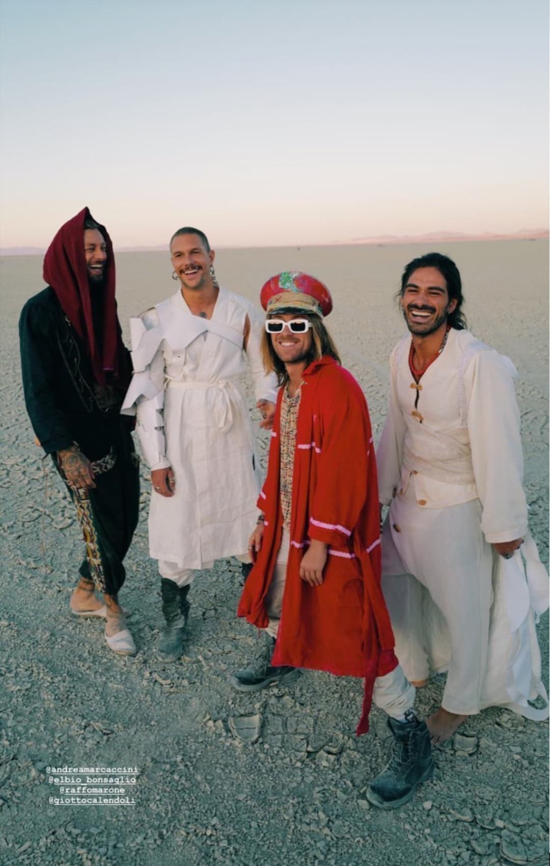 Burning Man wedding