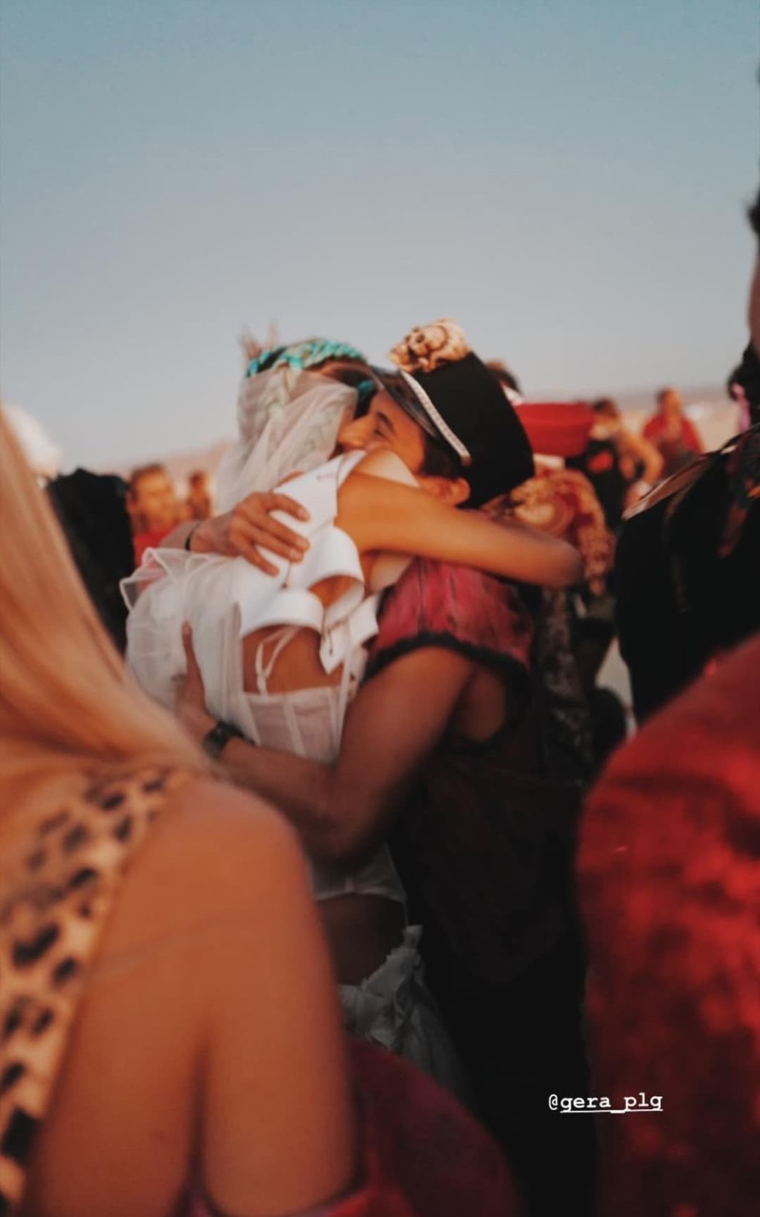 burning man wedding