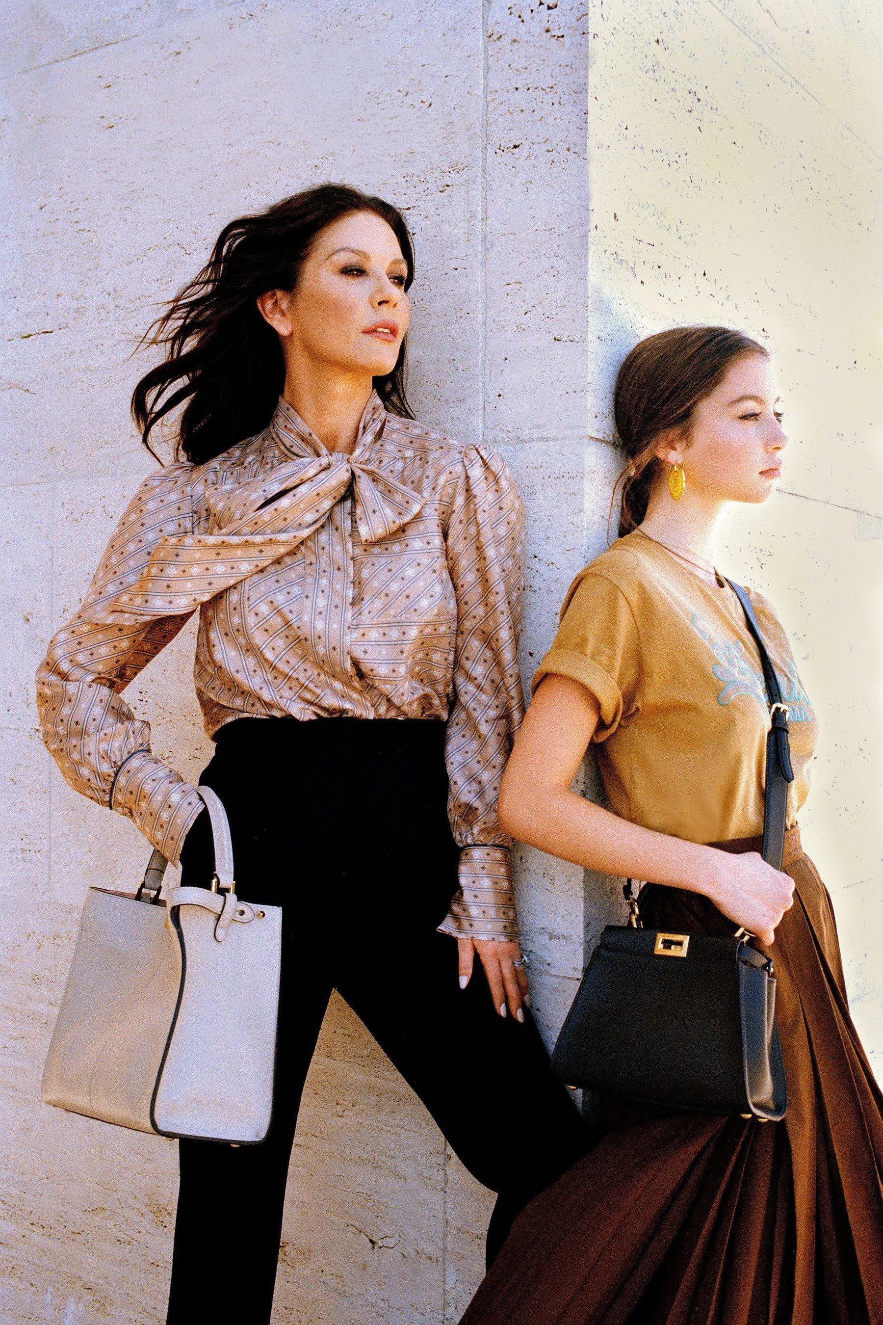 Catherine Zeta-Jones daughter Fendi campaign