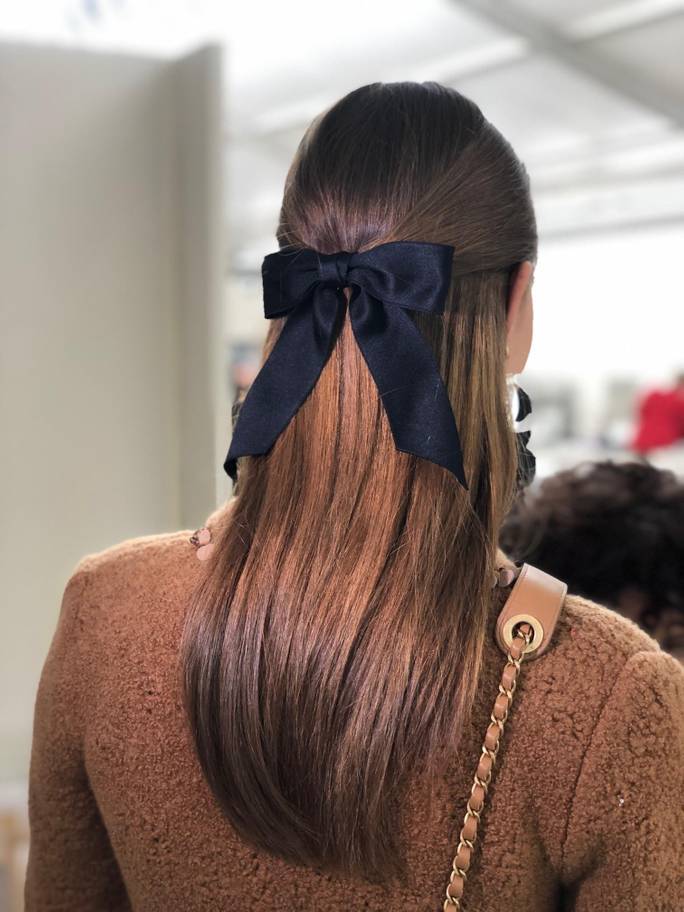 chanel fall 2019 hair 