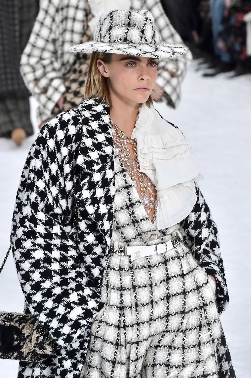 houndstooth print Chanel 2019