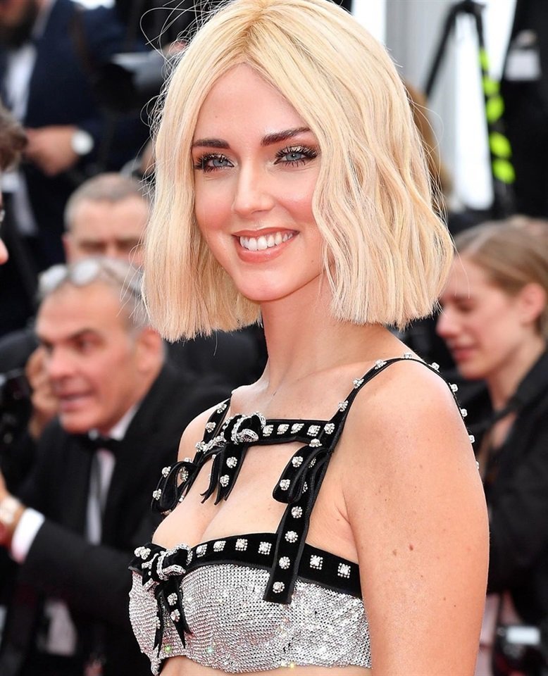 Chiara Ferragni beauty look Cannes 2019
