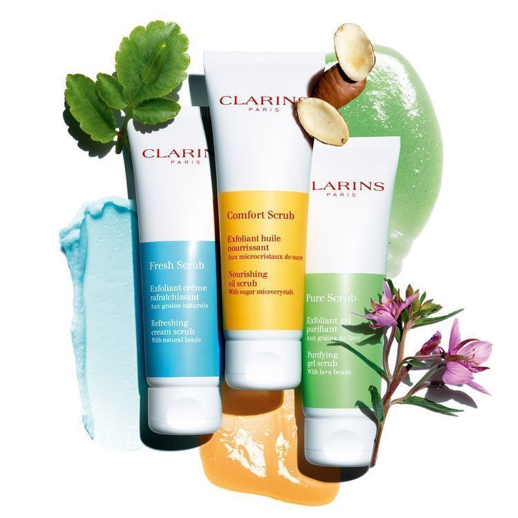 Clarins Exfoliating Scrubs