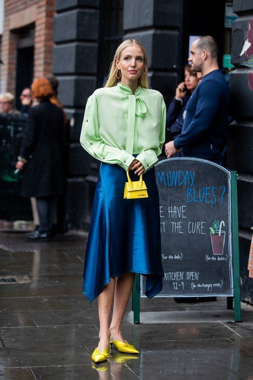 classic blue street fashion 2019
