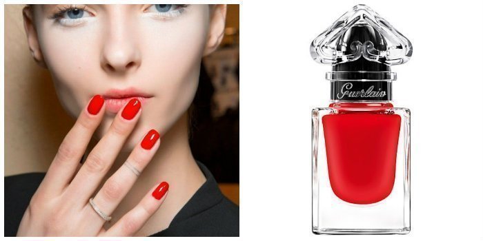 red nails, guerlain