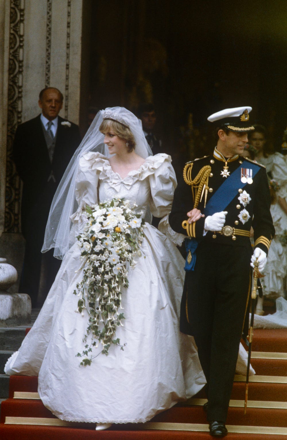 Diana wedding dress Balenciaga