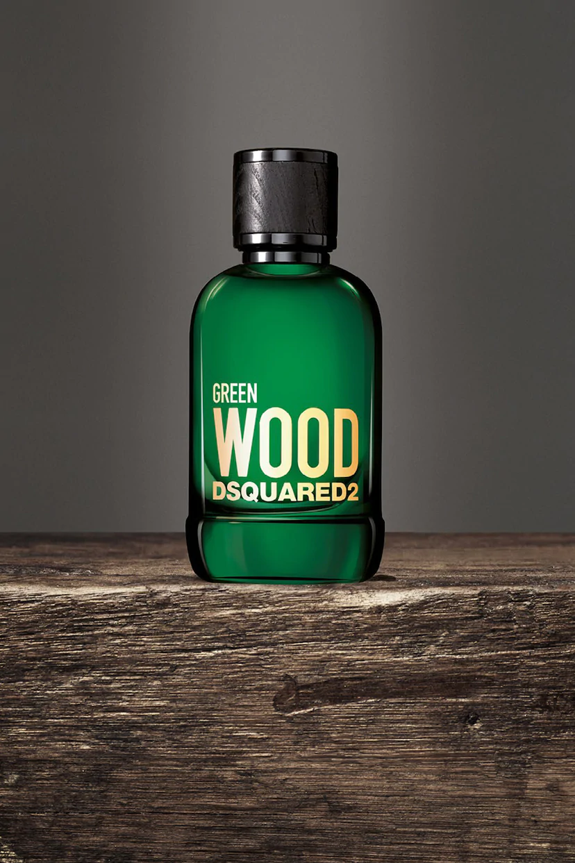 Dsquared green wood