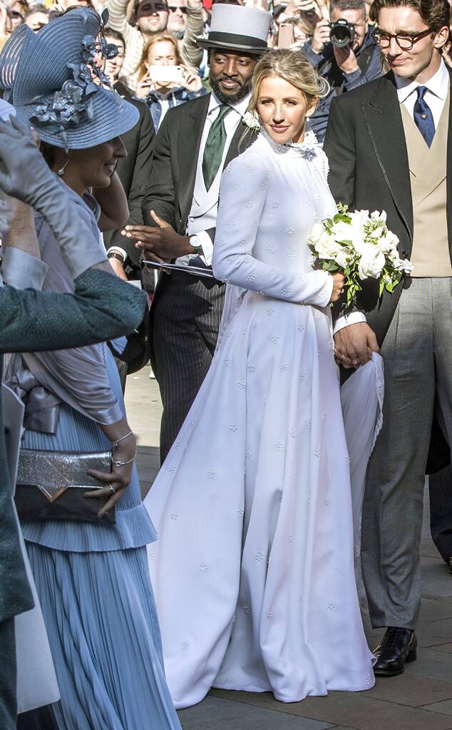 Ellie Goulding wedding dress