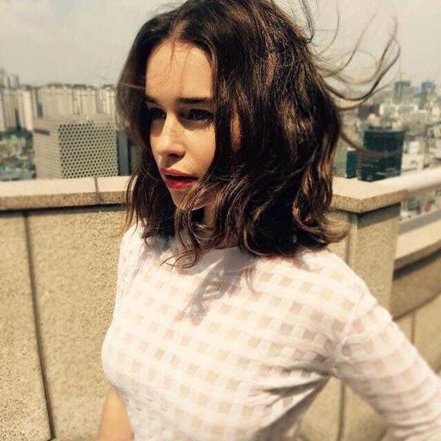 Emilia Clarke hair