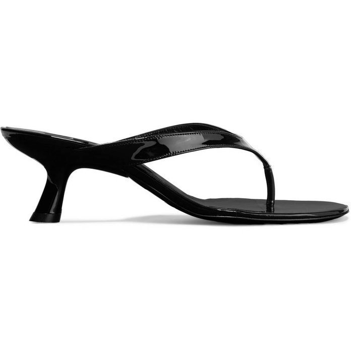 heeled flip flops