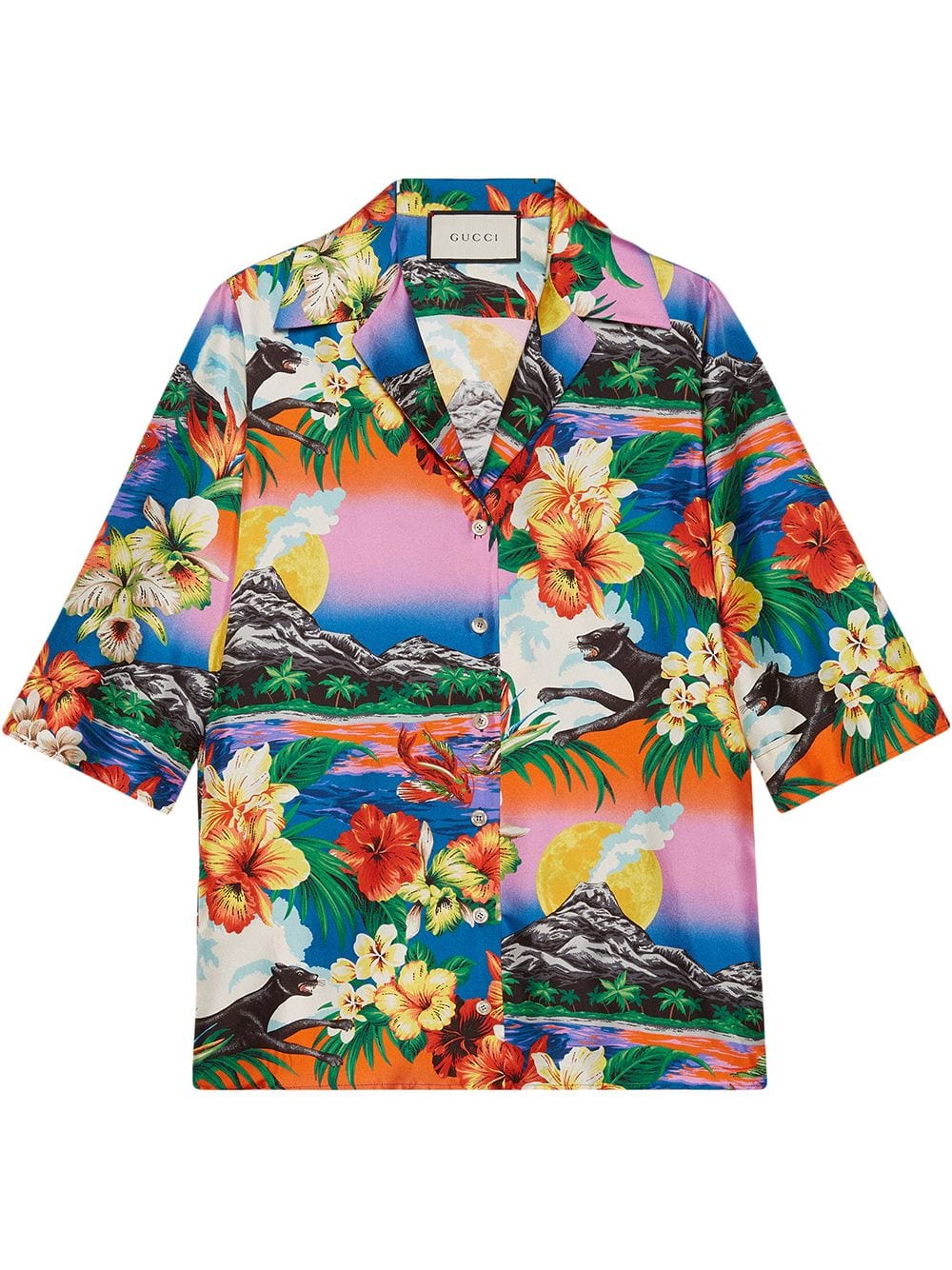 Gucci hawaiian shirt
