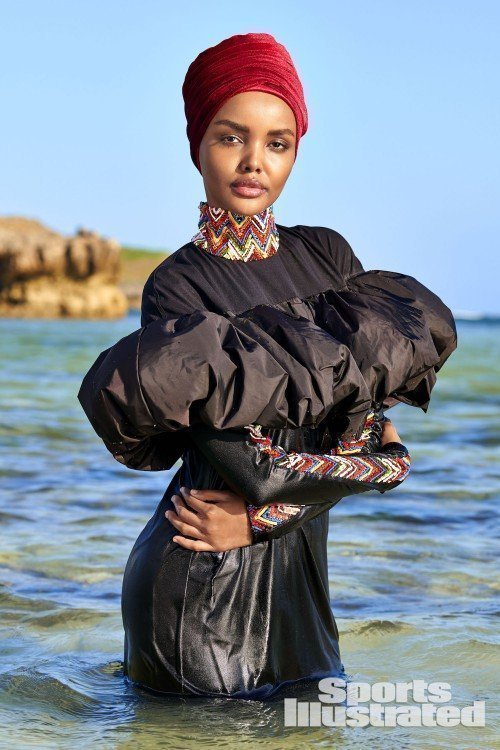 Halima Aden sports illustrated