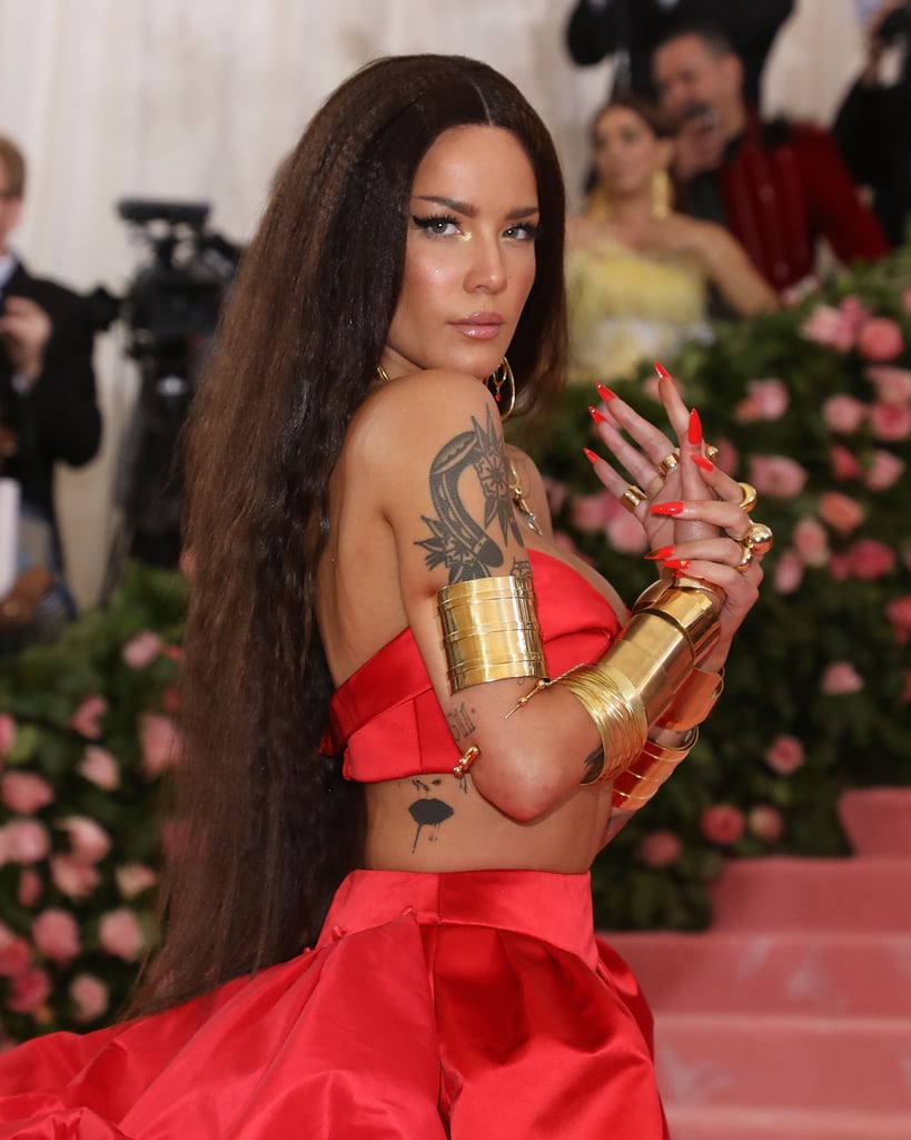 Halsey nails met gala 2019