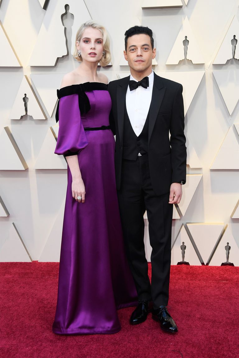 Lucy Boynton Rami Malek Oscars 2019