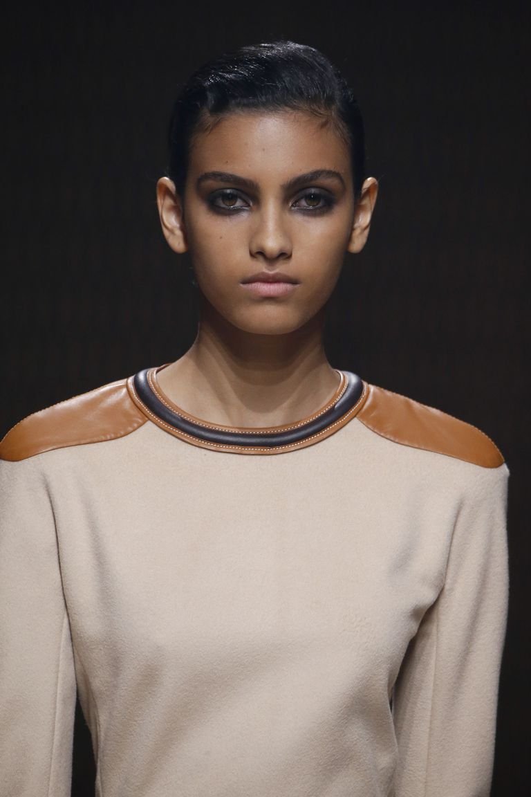 Hermes makeup look