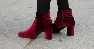 velvet shoes 