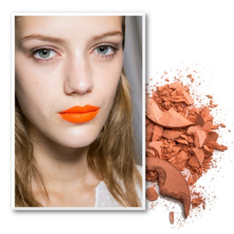 beauty, make up, colorfull lips