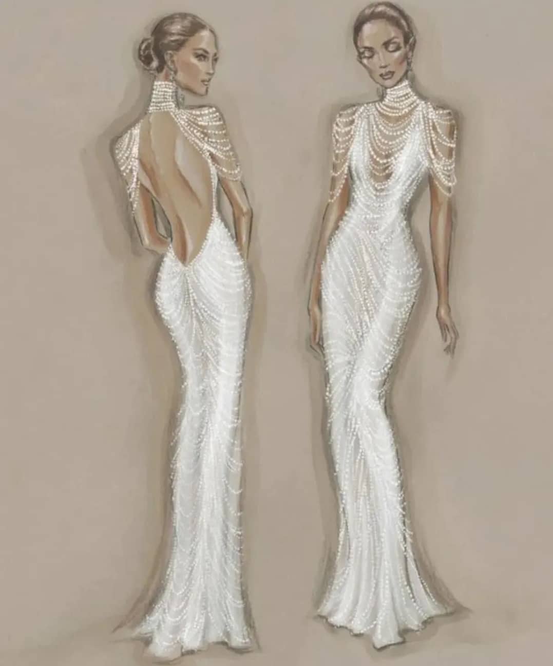 Jennifer Lopez wedding dress