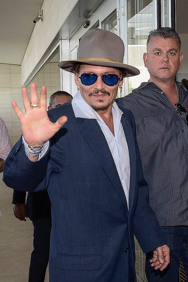 Johnny Depp Venice Fim Festival
