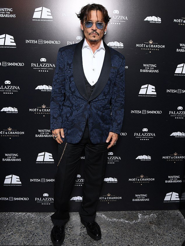 Johnny Depp Venice Film Festival
