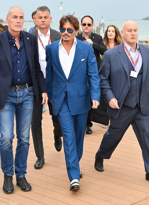 Johnny Depp Venice 2019