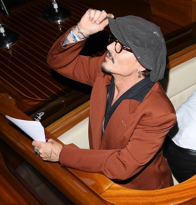 Johnny Depp Venice 2019