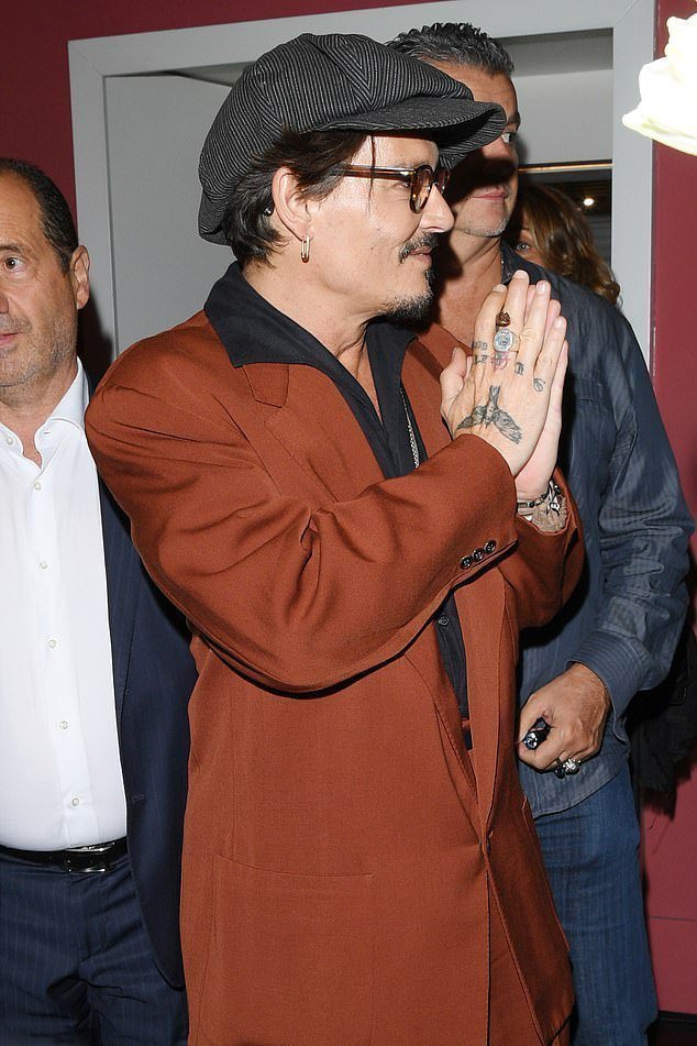Johnny Depp Venice 2019