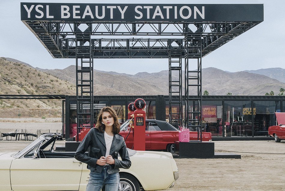 kaia gerber ysl station