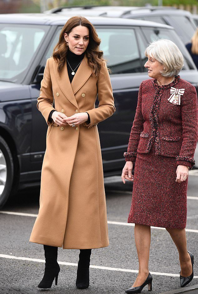 Kate Middleton camel coat