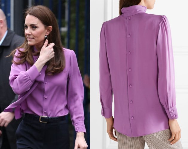 Kate Middleton Gucci blouse