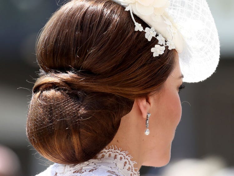 Kate Middleton hairnets