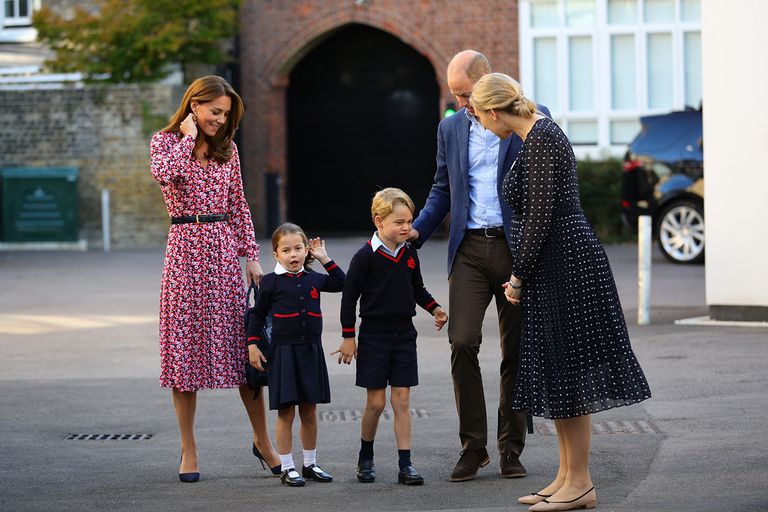 Kate Middleton school day