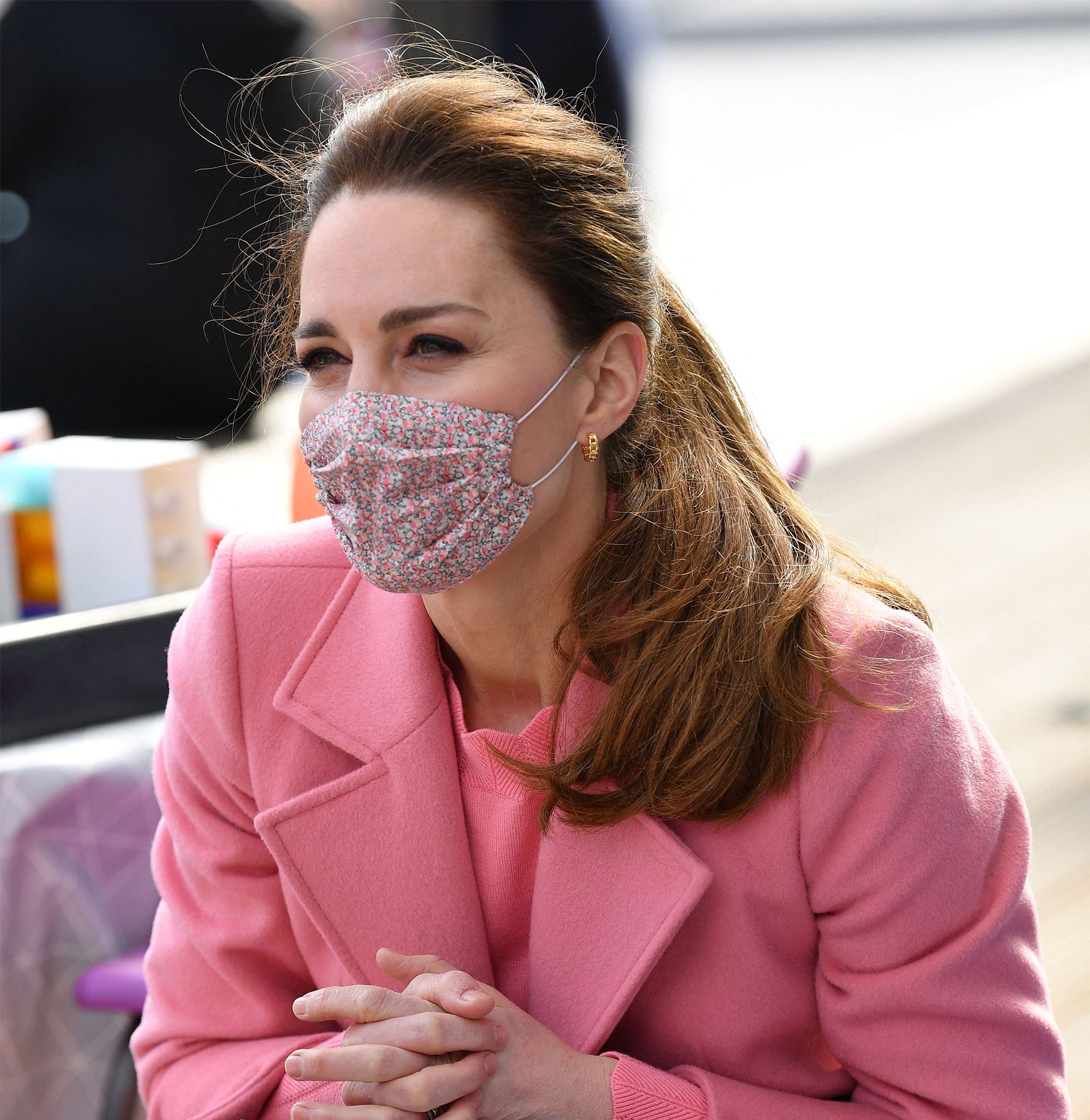 Kate Middleton pink coat