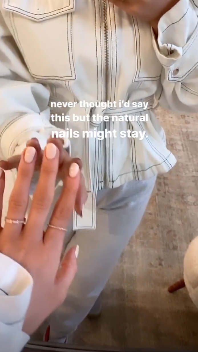 Kylie Jenner quarantine nails