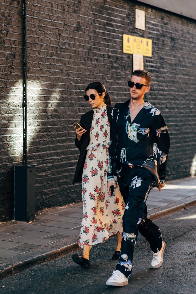 London Fashion week street style