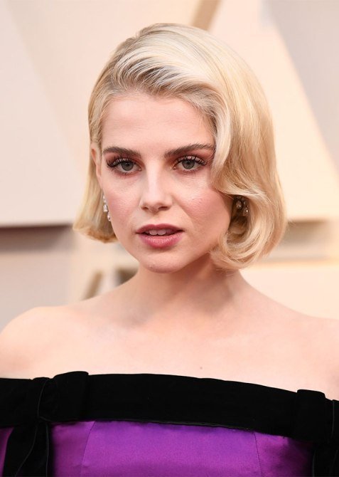 Lucy Boynton Oscars 2019 beauty