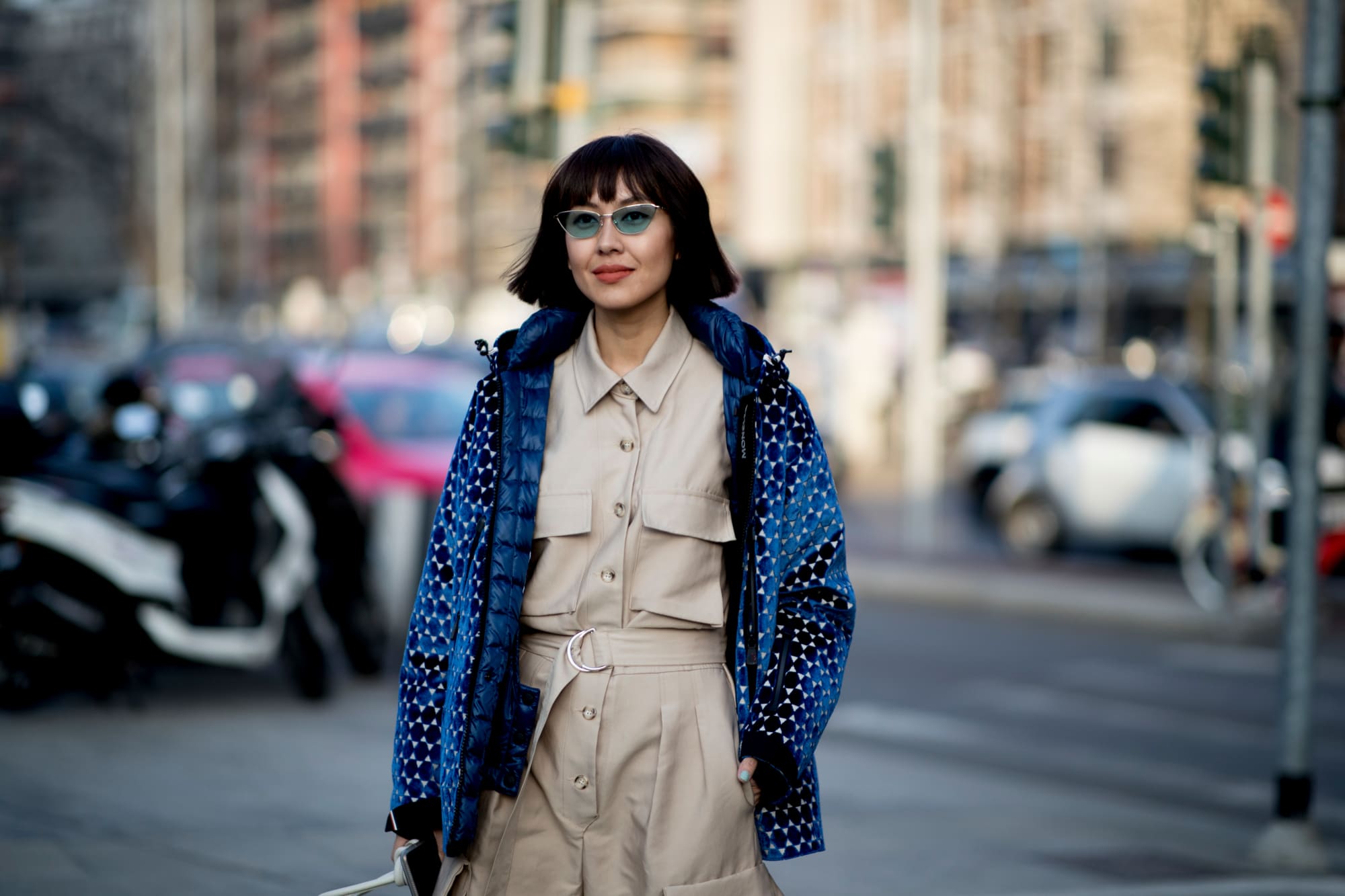 Milan Fashion Week hair street fashion